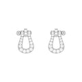 FRED FORCE 10 FULL DIAMOND STUD EARRINGS MINI MODEL