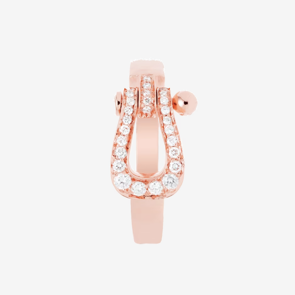 FRED FORCE 10 FULL DIAMOND RING MEDIUM MODEL