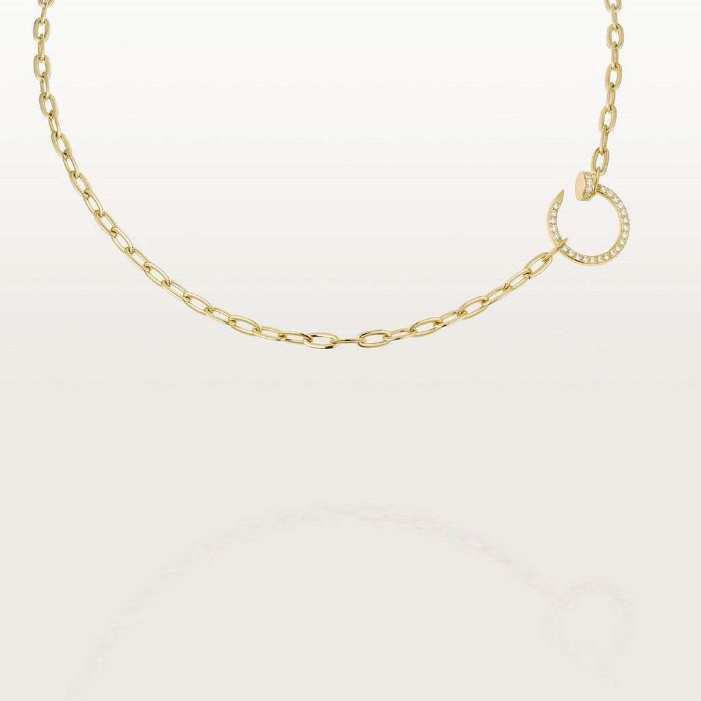 CARTIER JUSTE NECKLACE UN CLOU DIAMONDS