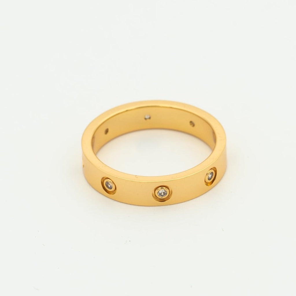 CARTIER LOVE RING 3.6MM 8 DIAMONDS