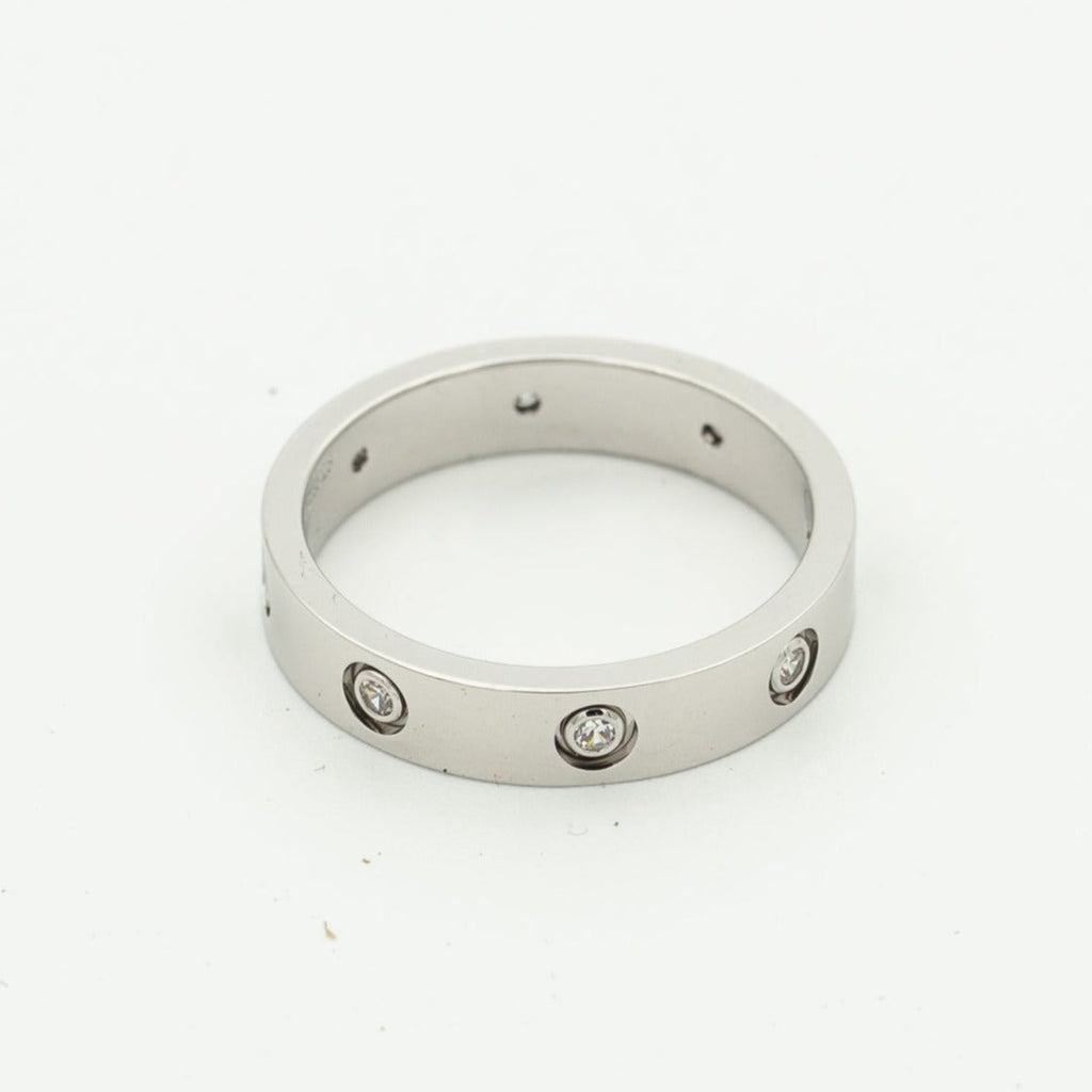 CARTIER LOVE RING 3.6MM 8 DIAMONDS