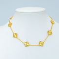 Van Cleef & Arpels VINTAGE NECKLACE 10 MOTIFS GOLD