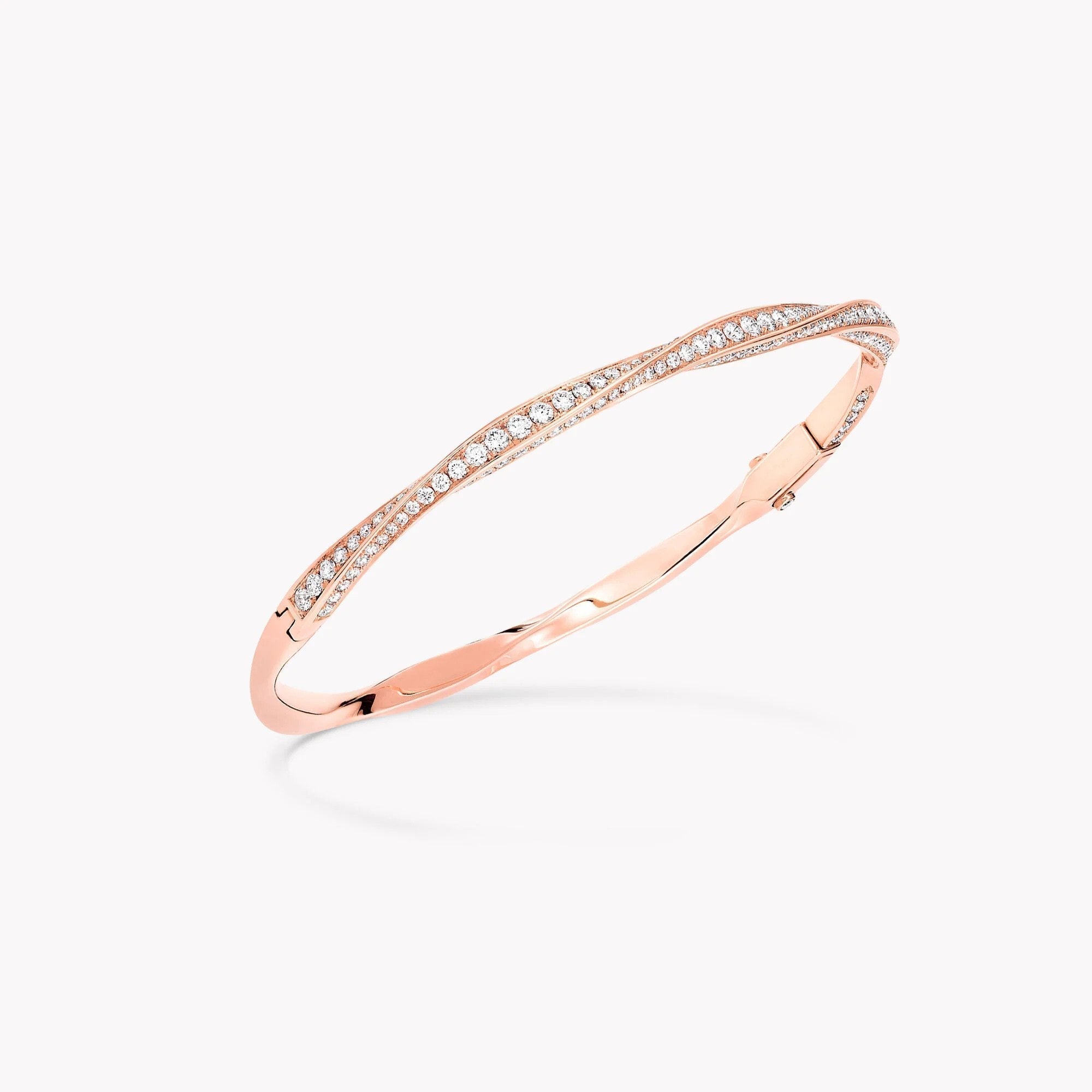 GRAFF GRA SPIRAL DIAMOND PAVED BRACELET