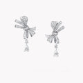 GRAFF TILDA BOW CLASSIC DIAMOND DROP EARRINGS
