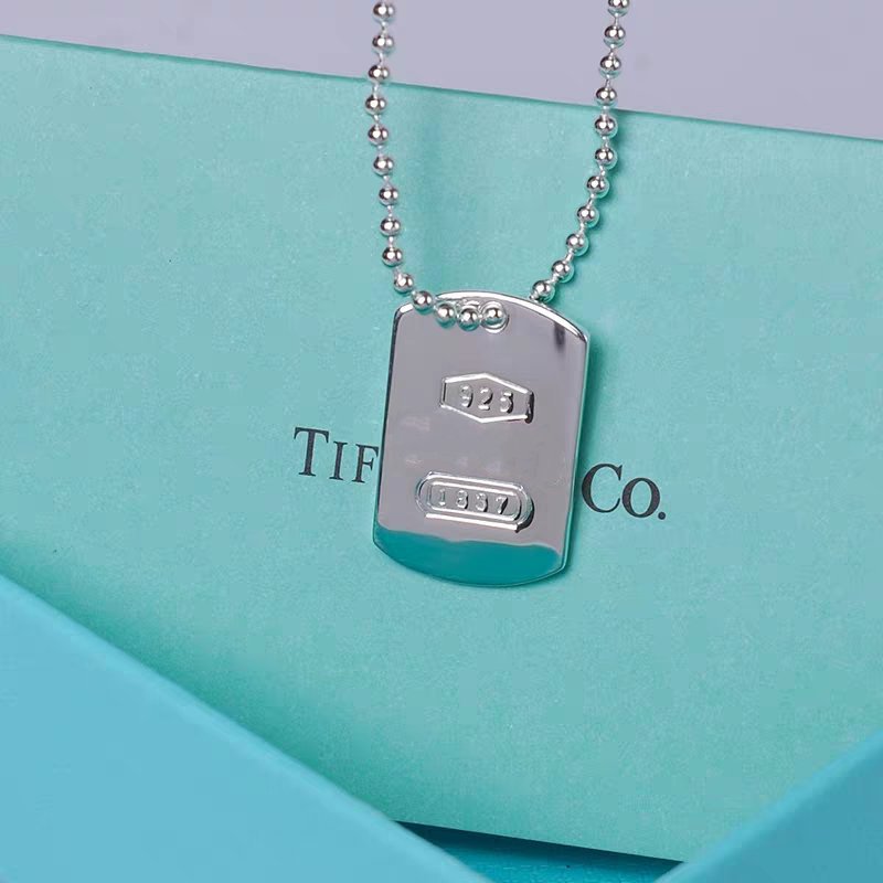 TIFFANY DOG TAG NECKLACE