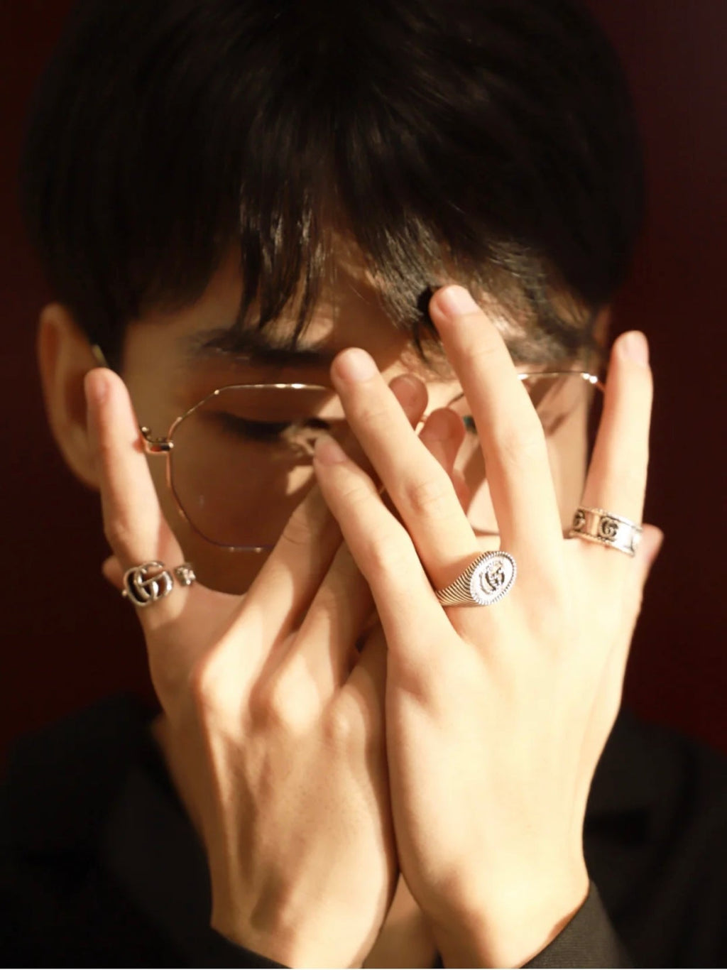 GUCCI MARMONT STERLING SILVER RING