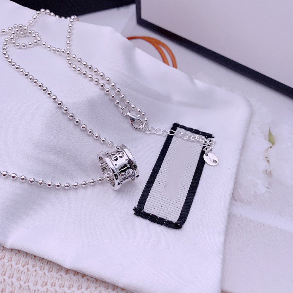 GUCCI NECKLACE  ICON WHITE GOLD