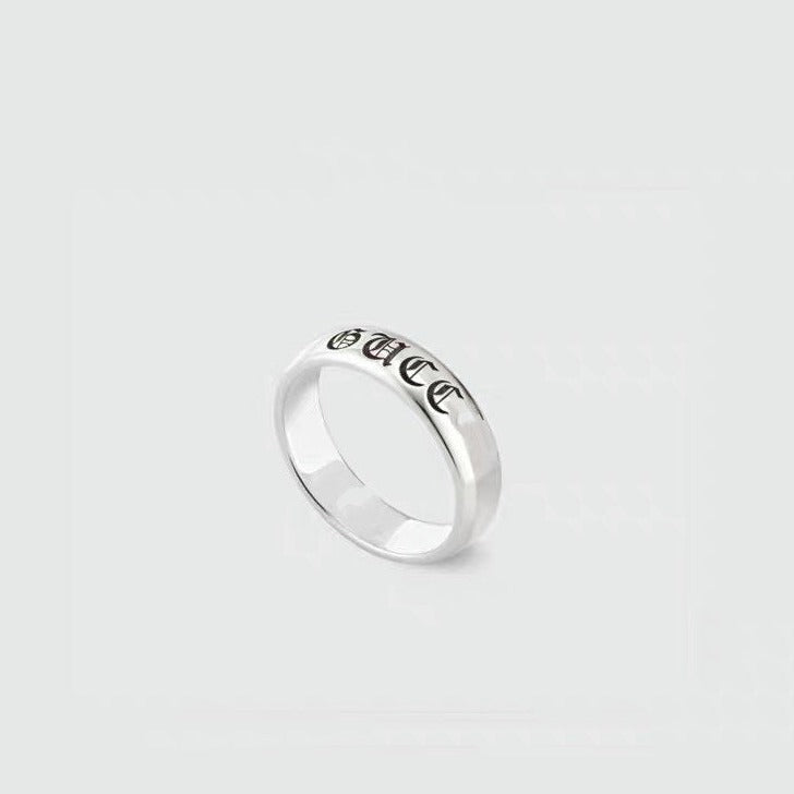 GUCCI SOAVE AMORE STERLING RING