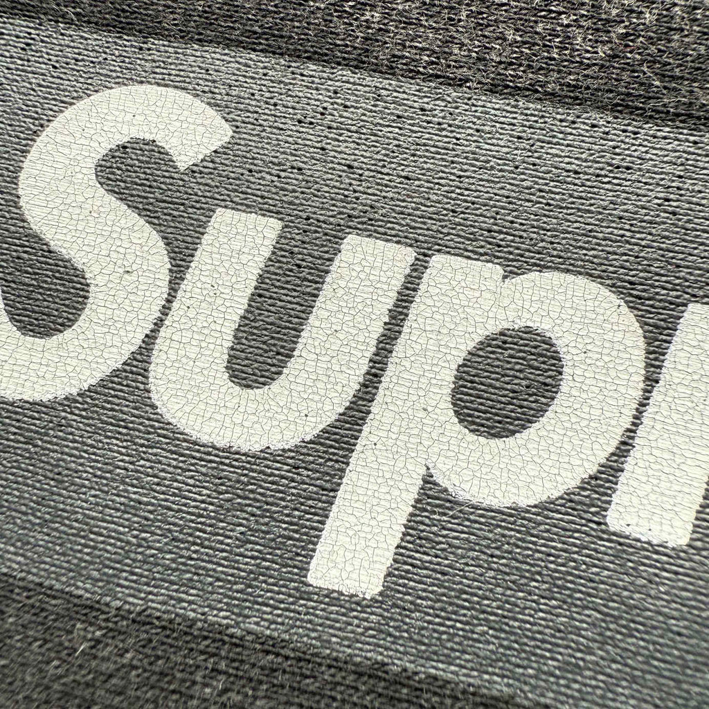 Supreme 25SS Washed Box Logo Crewneck Sweatshirts