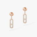 MESSIKA DORMEUSES MOVE UNO DIAMOND EARRINGS
