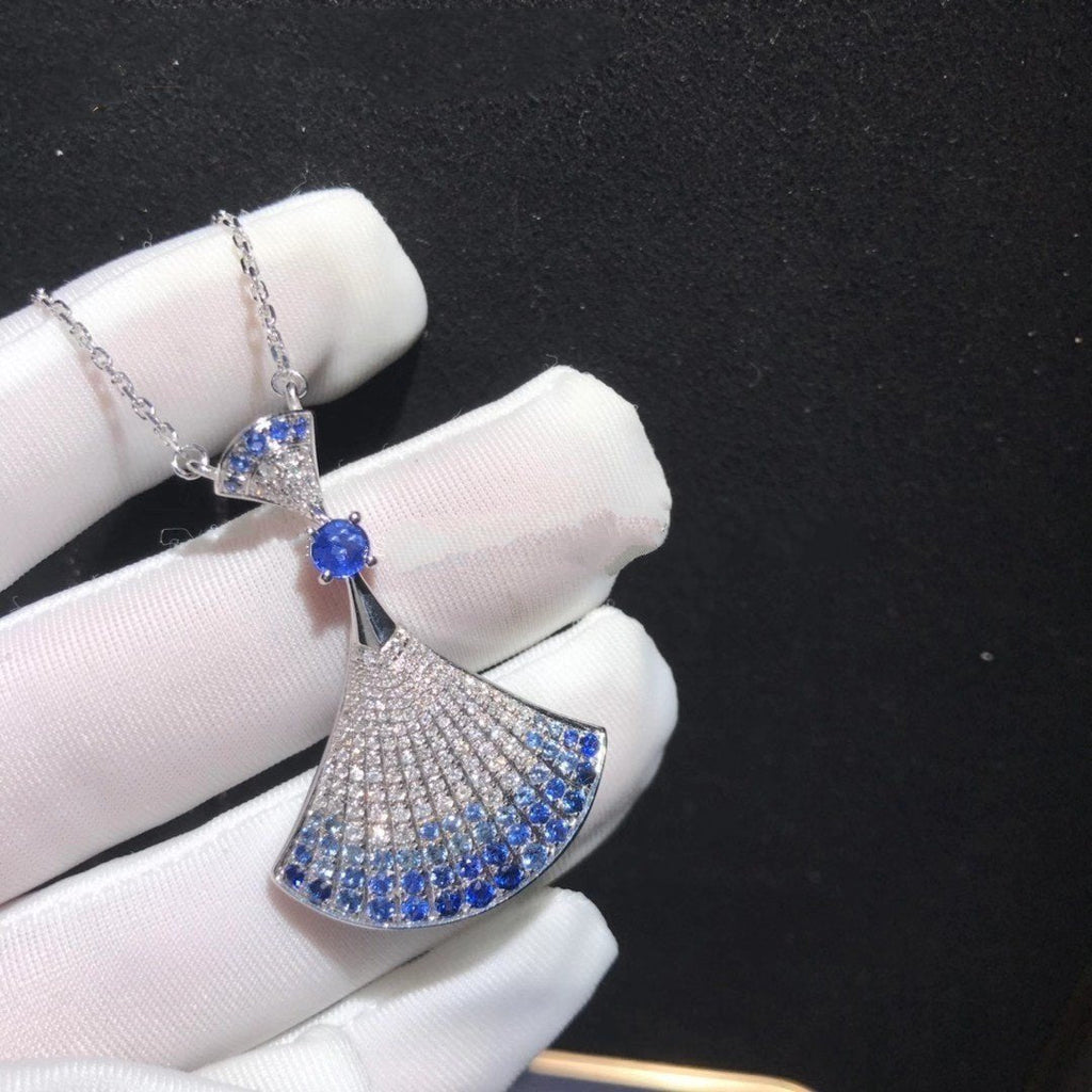Bvlgari DREAM NECKLACE AGATE SILVER DIAMOND