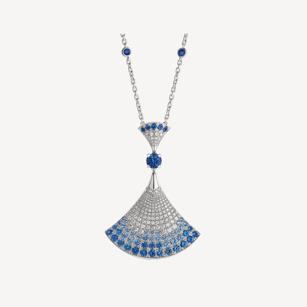 Bvlgari DREAM NECKLACE AGATE SILVER DIAMOND