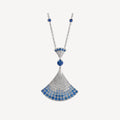 Bvlgari DREAM NECKLACE AGATE SILVER DIAMOND