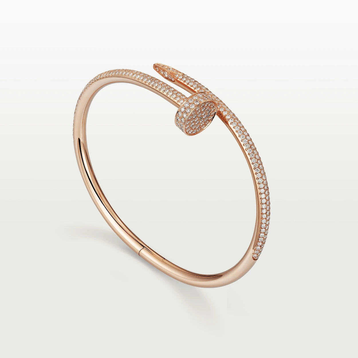 CARTIER JUSTE BRACELET 3.5MM FULL DIAMONDS