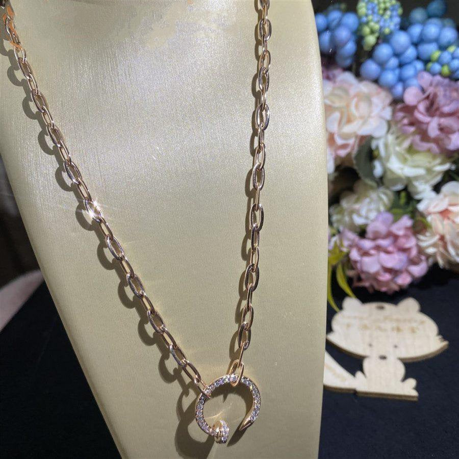 CARTIER JUSTE NECKLACE UN CLOU DIAMONDS