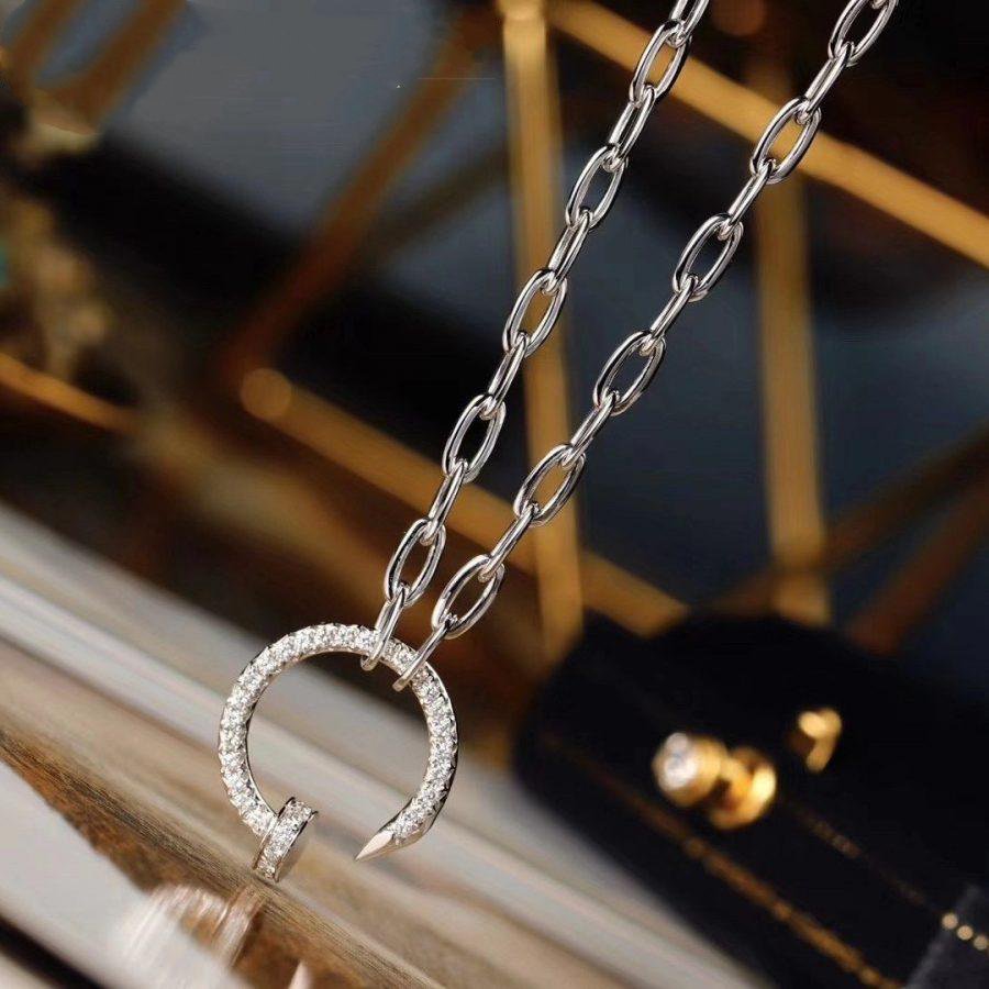 CARTIER JUSTE NECKLACE UN CLOU DIAMONDS