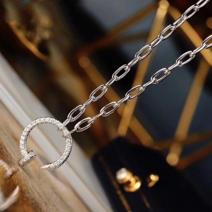 CARTIER JUSTE NECKLACE UN CLOU DIAMONDS