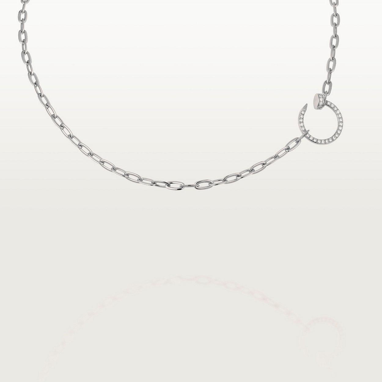 CARTIER JUSTE NECKLACE UN CLOU DIAMONDS