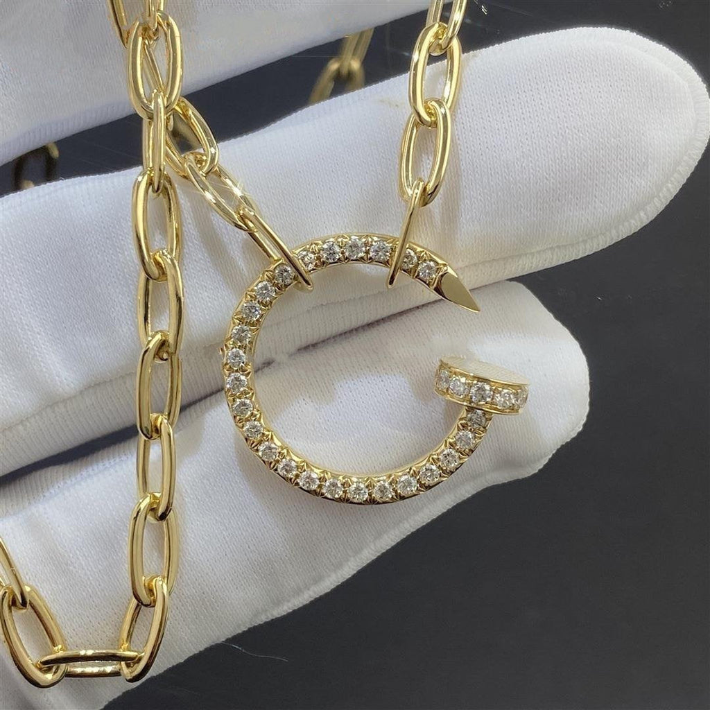 CARTIER JUSTE NECKLACE UN CLOU DIAMONDS