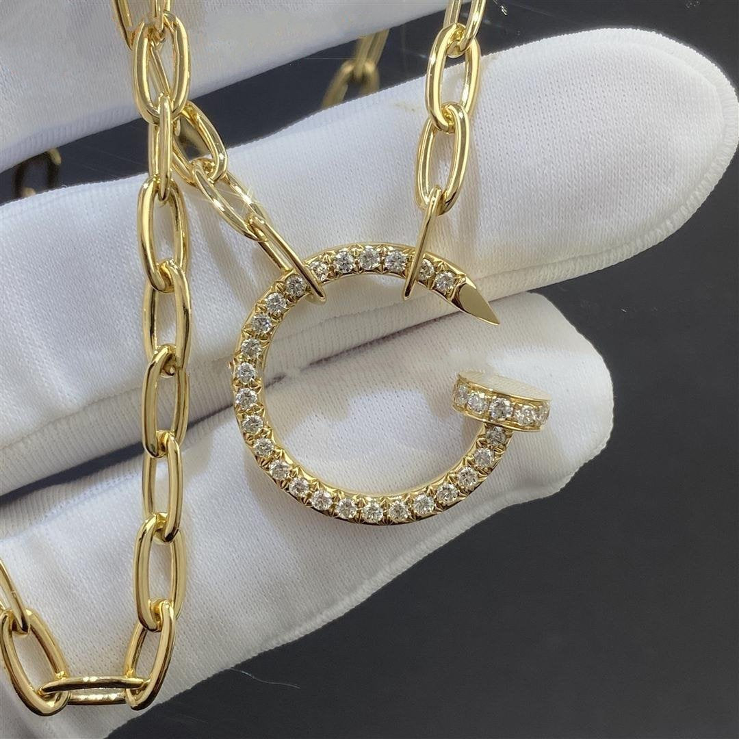 CARTIER JUSTE NECKLACE UN CLOU DIAMONDS