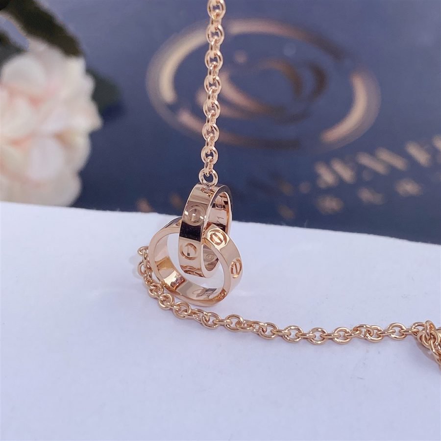 CARTIER LOVE BRACELET DOUBLE RING