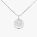 MESSIKA LUCKY MOVER PM PAVED NECKLACE