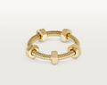 CARTIER NUTS AND BOLTS PINK GOLD RING