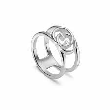 GUCCI RING MIT BREITEM OFFENEM BAND