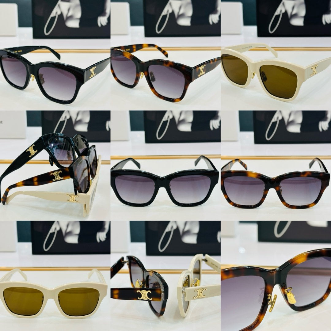 CELINE TRIOMPHE SUNGLASSES CL40253F IN ACETATE