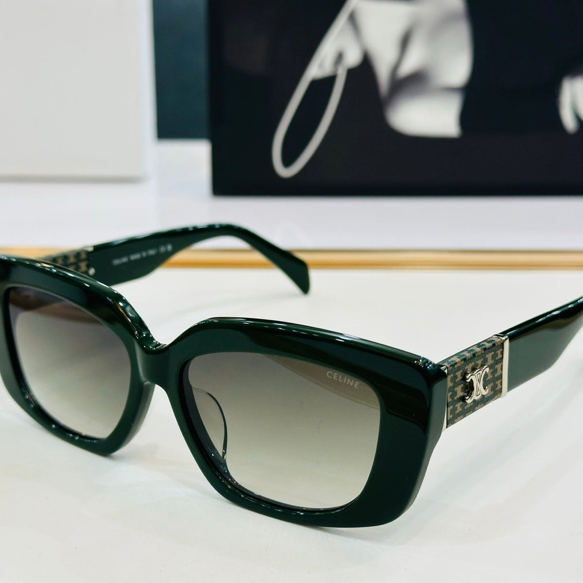 CELINE TRIOMPHE SUNGLASSES CL40168U IN ACETATE