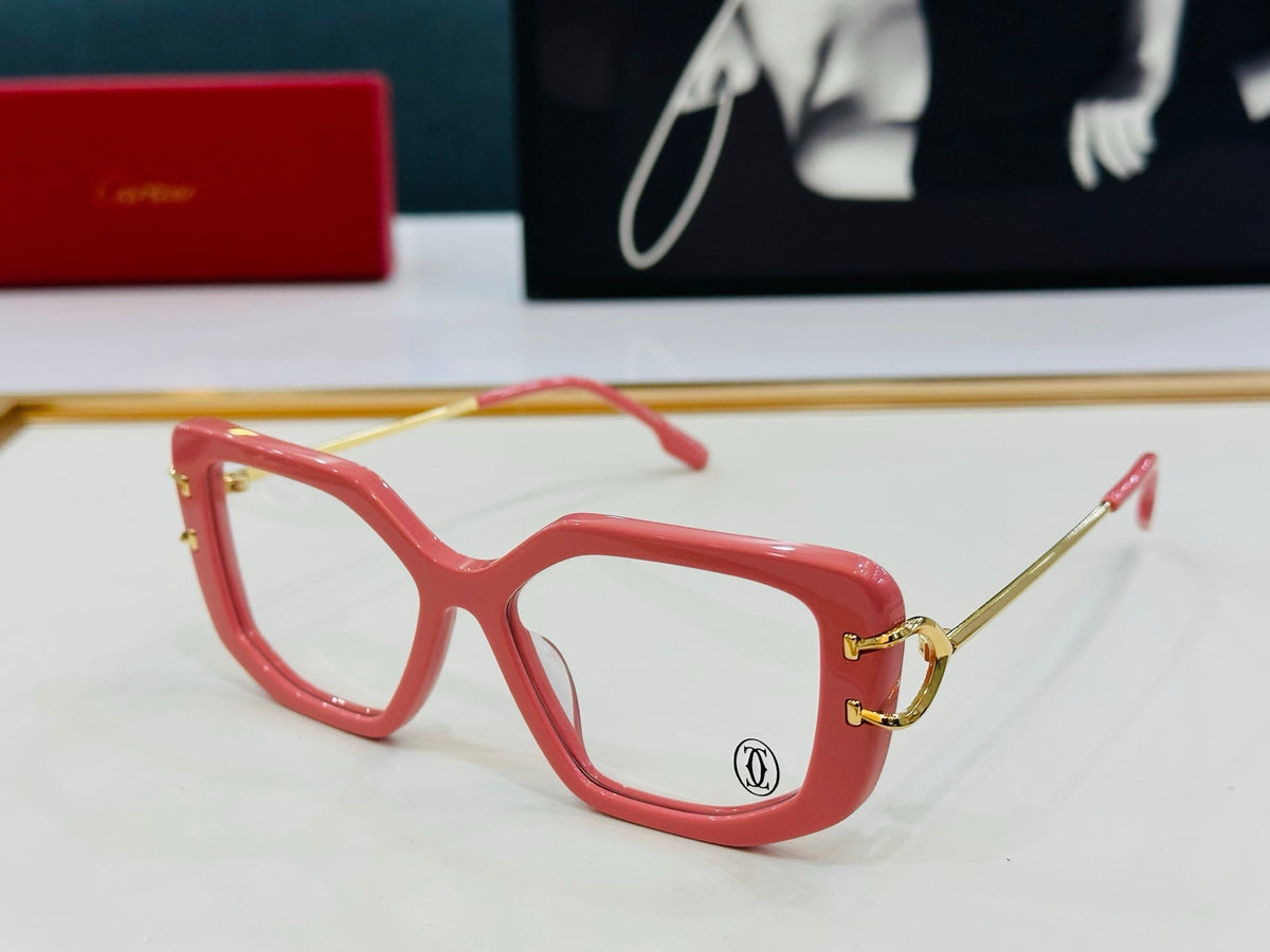 CARTIER SQUARE FRAME SUNGLASSES CT0531S IN ACETATE AND METAL
