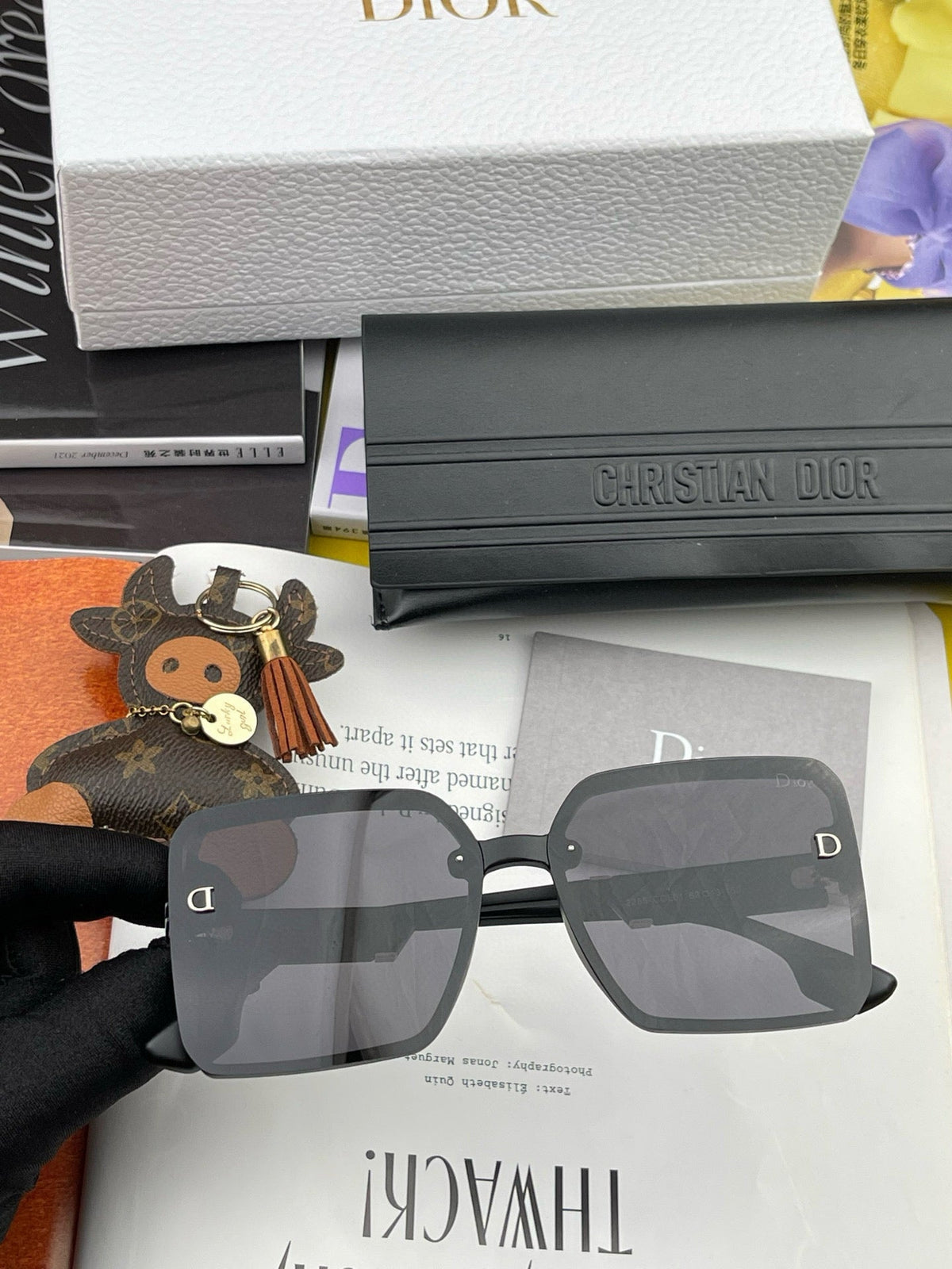 DIOR MONTAIGNE SUNGLASSES CD2682 IN ACETATE