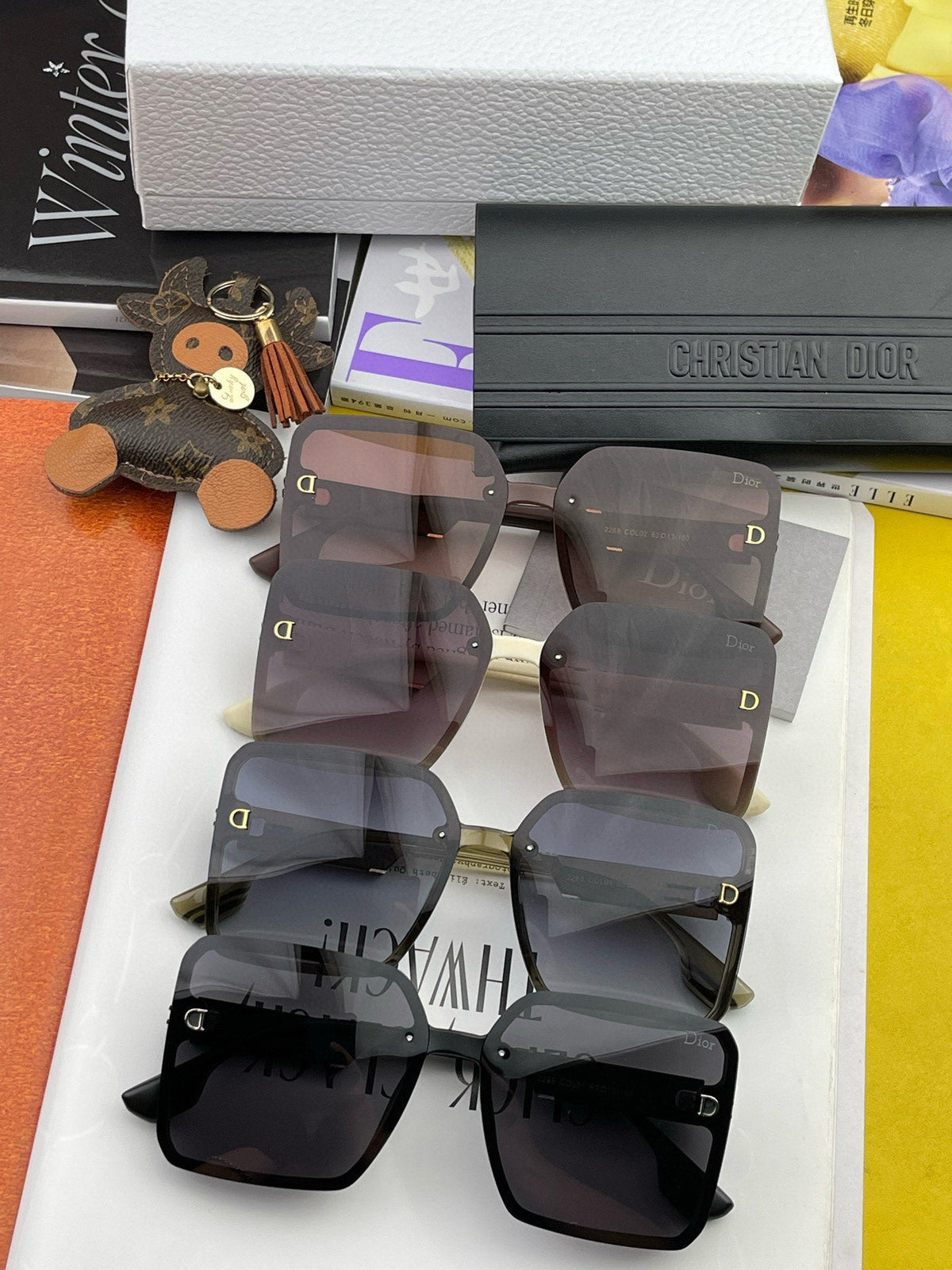 DIOR MONTAIGNE SUNGLASSES CD2682 IN ACETATE