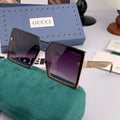 GUCCI GEOMETRIC FRAME SUNGLASSES G50195 IN ACETATE