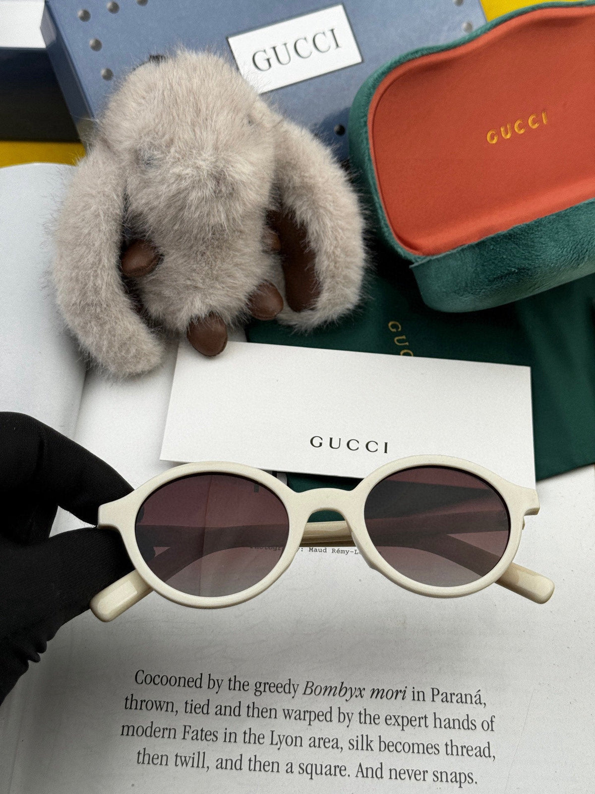 GUCCI ROUND FRAME SUNGLASSES G6910 IN ACETATE