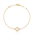 Van Cleef & Arpels CLOVER GOLD MOP BRACELET