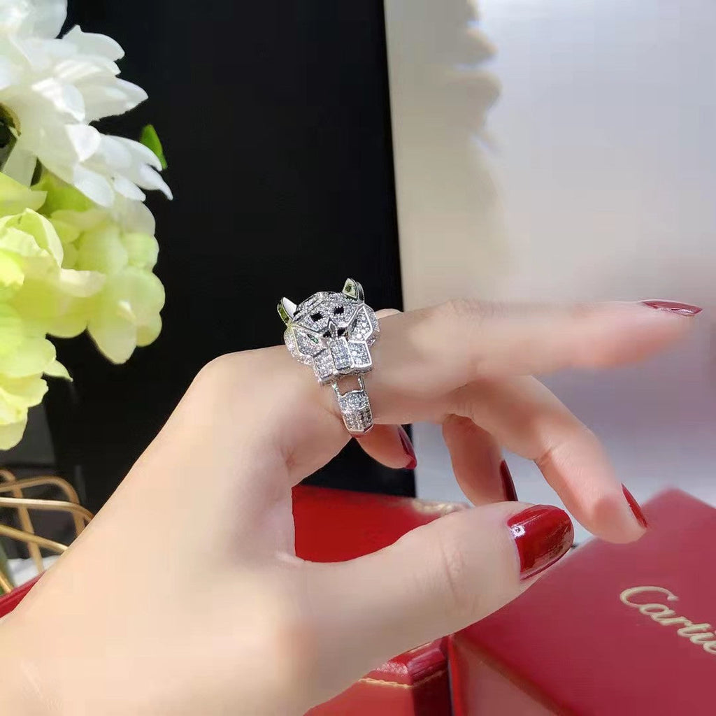 CARTIER PANTHERE 18.6MM DIAMONDS RING