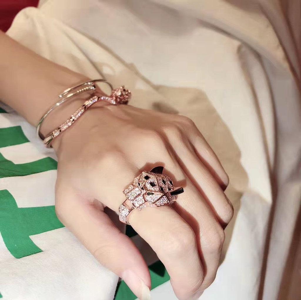 CARTIER PANTHERE 18.6MM DIAMONDS RING