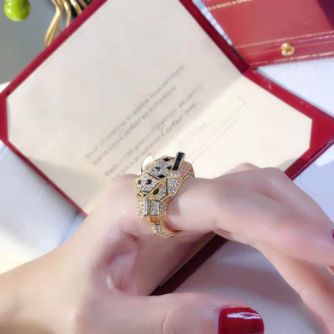 CARTIER PANTHERE 18.6MM DIAMONDS RING
