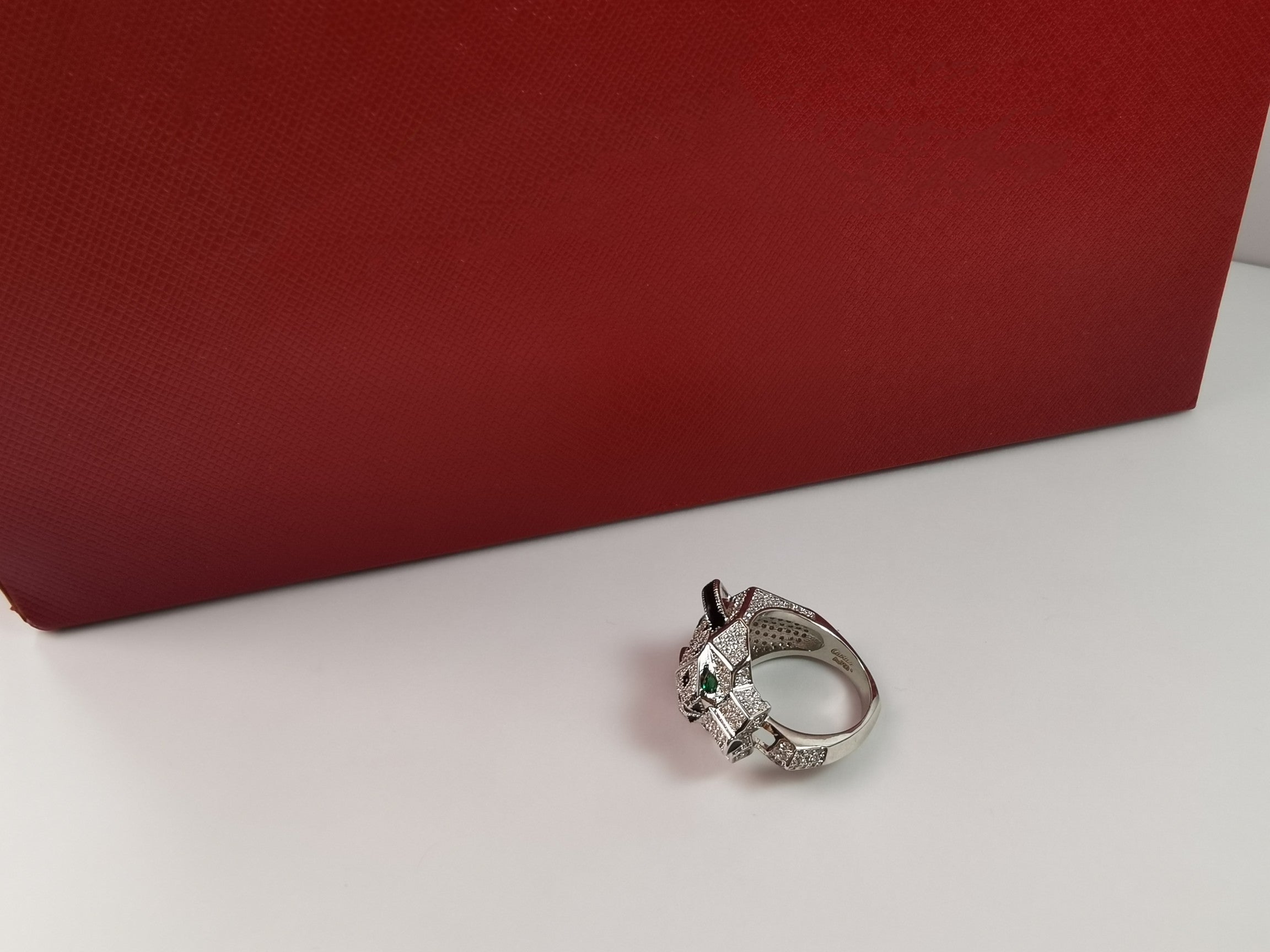 CARTIER PANTHERE 18.6MM DIAMONDS RING
