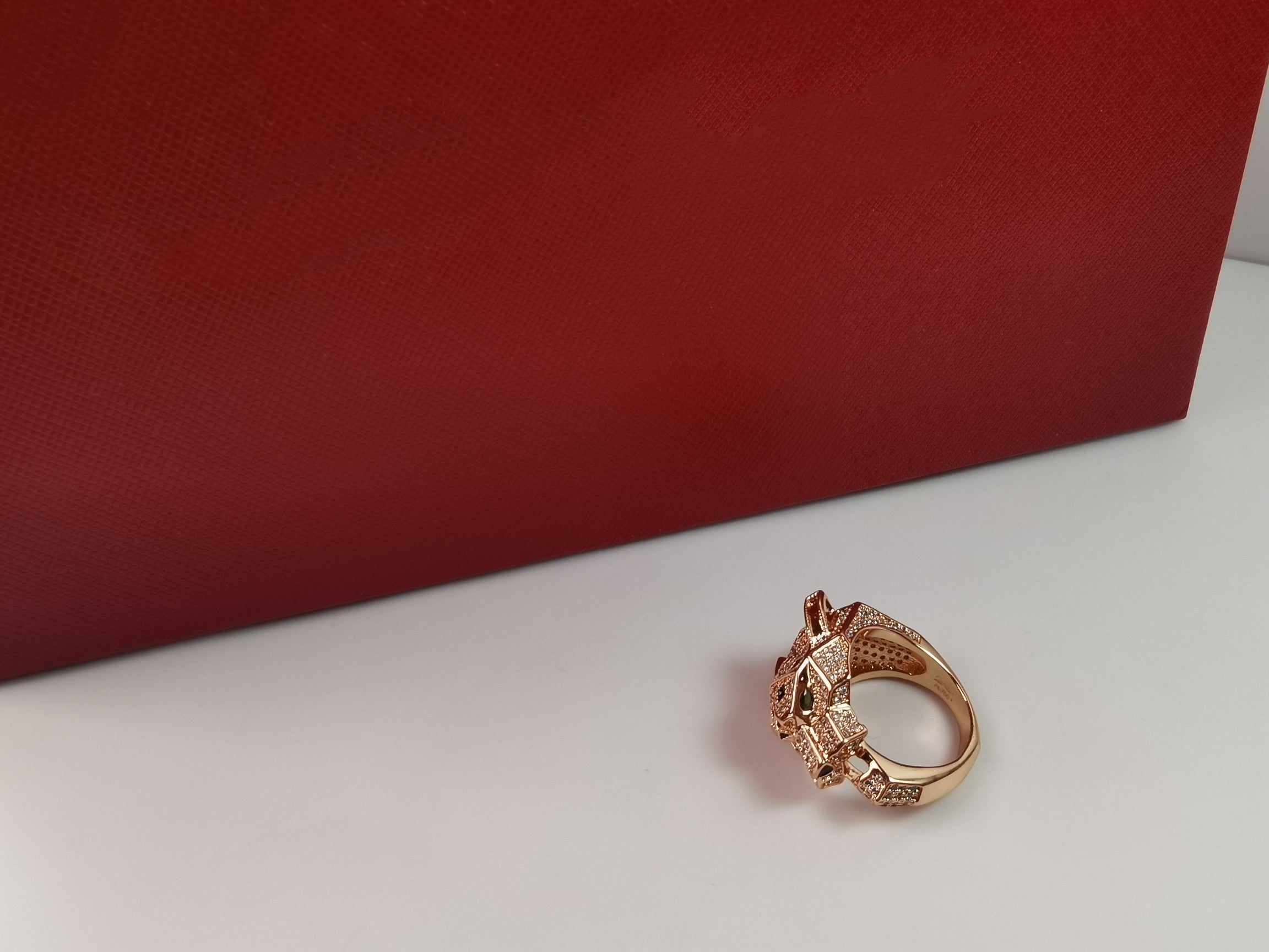 CARTIER PANTHERE 18.6MM DIAMONDS RING