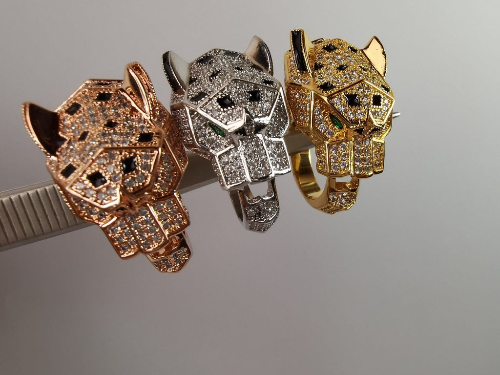 CARTIER PANTHERE 18.6MM DIAMONDS RING