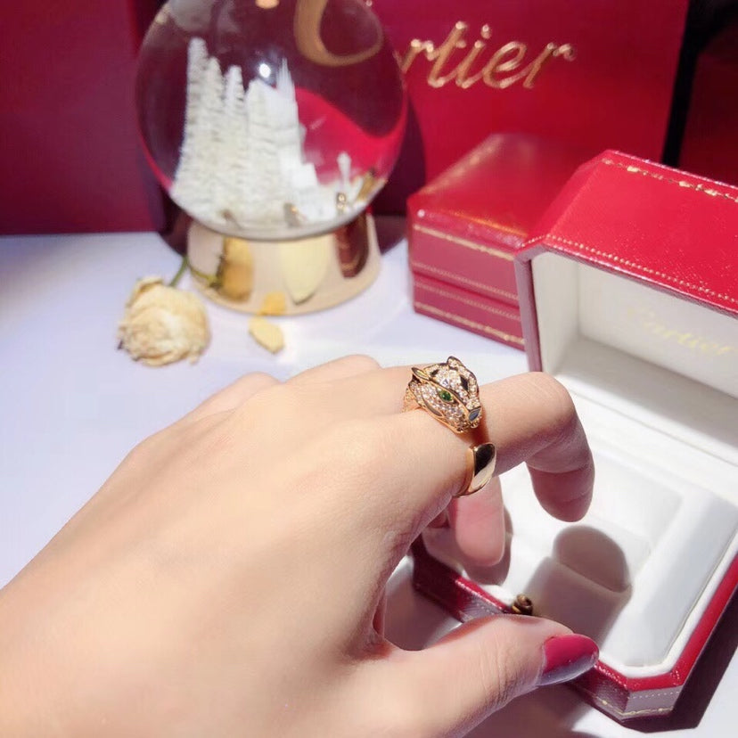 CARTIER PANTHERE 10.7MM DIAMONDS RING
