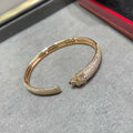 CARTIER PANTHERE FULL DIAMOND OPEN BRACELET