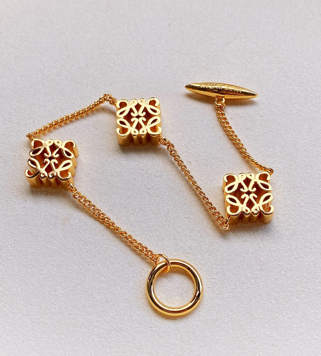 LOEWE ANAGRAM 3 MOTIFS BRACELET